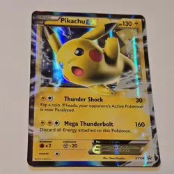 Pikachu EX Black Star Promo XY174 X & Y Reverse Holo Pokemon TCG Card #XY174 NM - Image 1