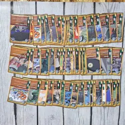 Naruto Cards 1st Edition Jutsu Lot of 60 - Image 2