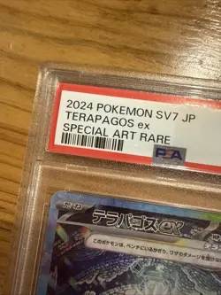 GEM MT PSA10 Terapagos ex SAR 130/102 sv7 Japanese Pokemon Card Stellar Miracle - Image 3