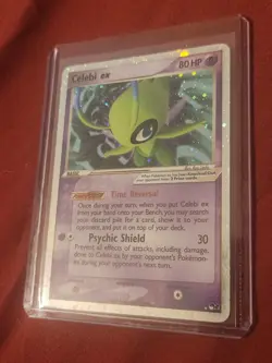 Pokemon Celebi EX 17/17 Pop Series 2 Cosmos Holographic Rare Card - Image 4