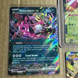 Pokemon TCG Ascended Heroes Lot of 4 EX Cards Near Mint English - Image 2