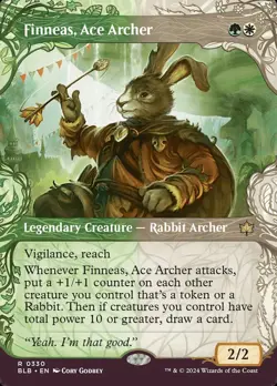 Finneas, Ace Archer (Showcase) - MTG Cards Shop - Image 1