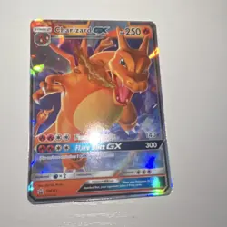 Pokemon Charizard GX Promo Full Art Holo SM SM211 Dragon 250HP TCG Card - Image 1