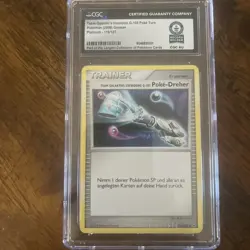 1 Of 1 World Record German Pokemon Poison Barb Sun & Moon 124/149 Trainer Card - Image 1