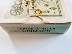CARTE DA GIOCO JULES VERNE GRIMAUD POKER VINTAGE ORIGINAL PLAYING CARDS NEW - Image 3