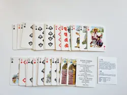 CARTE DA GIOCO JULES VERNE GRIMAUD POKER VINTAGE ORIGINAL PLAYING CARDS NEW - Image 4