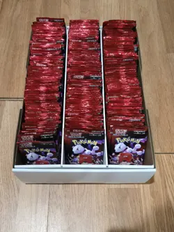 Pokemon TCG Japanese Glory of Team Rocket Booster Pack Lot of 100 Packs. DEAD - Image 1