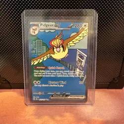 Pokemon Obsidian Flames - Pidgeot ex Special Illustration Rare 225/197 NM - Image 3