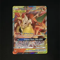 The Pokemon Company Charizard & Braixen GX 22/236 Holo TAG TEAM 270 HP - Image 1