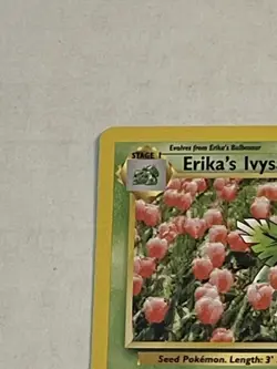 VTG Pokemon TCG Erika's Ivysaur 41/132 Gym Challenge Non Holo Unlimited WOTC LP - Image 4