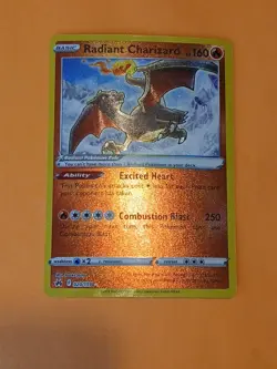Pokemon Sword & Shield Crown Zenith Radiant Charizard 020/159 - Image 3