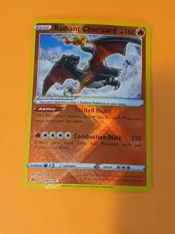 Pokemon Sword & Shield Crown Zenith Radiant Charizard 020/159 - Image 4