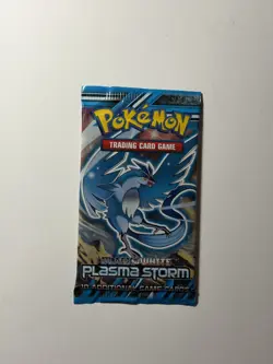 SEALED Pokemon TCG Black and White Plasma Storm Booster Pack (Articuno Artwork) - Image 2