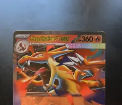 Pokemon TCG Mega Charizard Y EX 030 Black Star Promo Ascended Heroes NM - Image 5