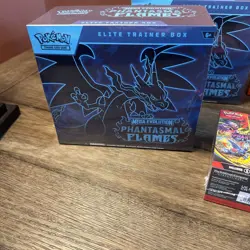 Pokemon Phantasmal Flames ETB X2 | Booster Bundle | Pokemon Day | Charizard Tin - Image 3