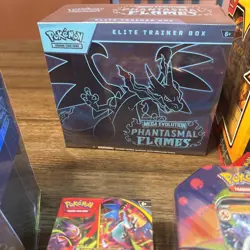 Pokemon Phantasmal Flames ETB X2 | Booster Bundle | Pokemon Day | Charizard Tin - Image 5