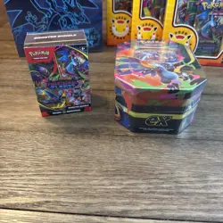 Pokemon Phantasmal Flames ETB | Booster Bundle | Pokemon Day x3 | Charizard Tin - Image 2