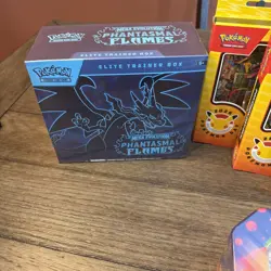 Pokemon Phantasmal Flames ETB | Booster Bundle | Pokemon Day x3 | Charizard Tin - Image 3