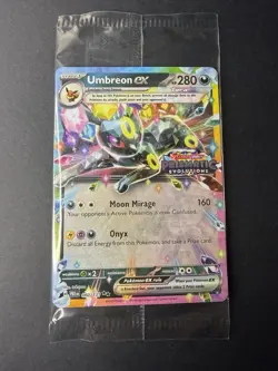Pokemon Prismatic Evolutions Umbreon SEALED Stamped Surprise Box Promo 060/131 - Image 1