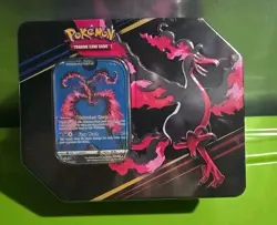 POKEMON TCG CROWN ZENTH TIN GALAYIAN MOLTRES NEW FACTORY SEALD - Image 1