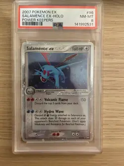 PSA 8 NM-MT - Salamence Ex - Holo 96 Ex Power Keepers - Pokemon TCG New Cert - Image 1
