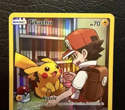 Pokemon TCG Sun & Moon Cosmic Eclipse Pikachu Full Art 241/236 NM/M - Image 4