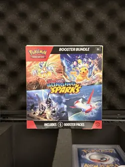Pokemon TCG Scarlet & Violet Surging Sparks Booster Bundle Sealed. - Image 1