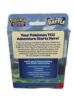 Pokemon My First Battle Two Mini Starter Decks Pikachu & Bulbasaur FREE SHIPPING 820650852534 - Image 3