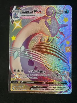 Lapras VMAX Shining Fates SV111/SV122 Holo Shiny Rare - Near Mint - Pokemon TCG - Image 1