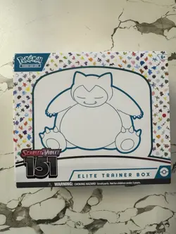 EMPTY Pokemon 151 ETB Elite Trainer Box w accessories No Booster Packs No Promo - Image 2