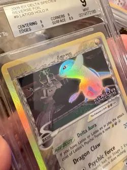 Pokemon Latios 9/113 EX Delta Species Reverse Holo Rare 2005 English BGS 9 - Image 3