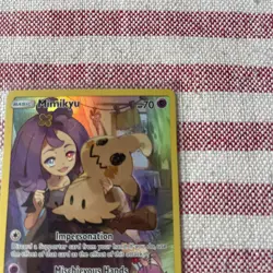 Pokemon Mimikyu 245/236- Secret Rare Full Art Holo- Cosmic Eclipse - Image 3