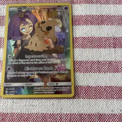 Pokemon Mimikyu 245/236- Secret Rare Full Art Holo- Cosmic Eclipse - Image 4
