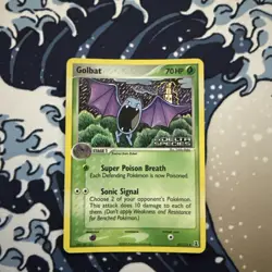 Pokemon Ex Delta Species Golbat 43/113 Reverse Holo Stamped - NM - Image 1