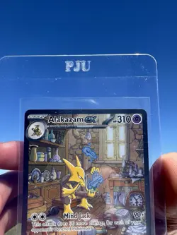 Pokemon TCG Alakazam EX 151 SIR Scarlet & Violet 151 201/165 - Image 2