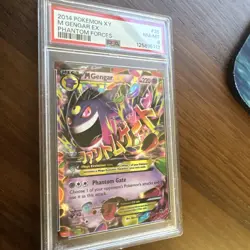 Pokemon M Gengar EX XY Phantom Forces Holo Rare #35 PSA 8 - Image 4