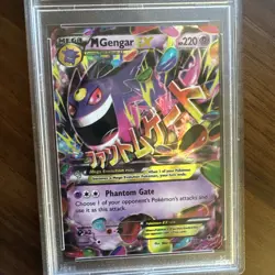 Pokemon M Gengar EX XY Phantom Forces Holo Rare #35 PSA 8 - Image 5