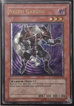 Yu-Gi-Oh Necro Gardna Tactical Evolution TAEV-EN012 Effect Holo Unlimited - Image 1