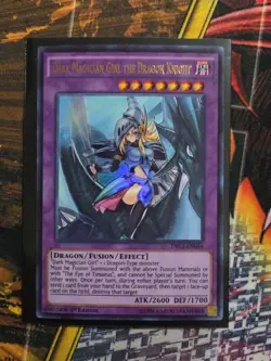 Dark Magician Girl the Dragon Knight DRL3-EN044 Dragons of Legend: Unleashed 1st - Image 1
