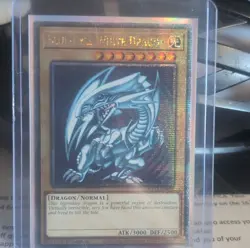 Konami Yu-Gi-Oh! TCG Blue-Eyes White Dragon Quarter Century Secret Rare MP24-EN… - Image 1