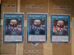 YUGIOH 3X PSYCHIC ARSENAL PHNI-EN082 SUPER 1ST ED NM - Image 1