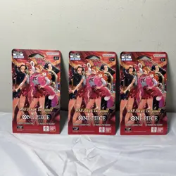 One Piece TCG Heroines Edition EB-03 English Sleeved Booster Pack - Lot of 3 New - Image 3