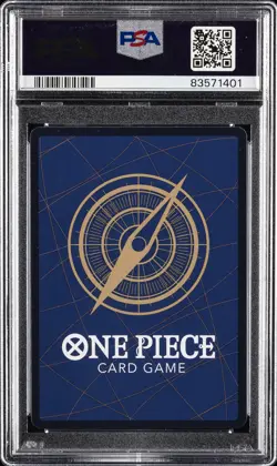 2023 ONE PIECE OP03-PILLARS OF STRENGTH ALTERNATE ART #047 ZEFF PSA 10 - Image 2
