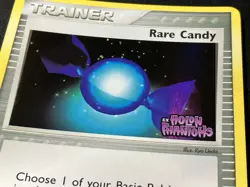 Pokemon Rare Candy Reverse Holo EX Holon Phantoms 90/110 Stamped Trainer Card - Image 3
