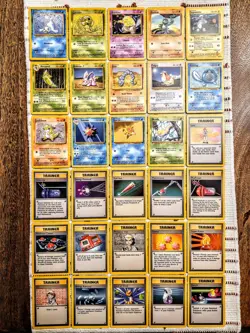 Base Set Common Uncommon Pokemon Card Lot of 30 WoTC 1999 NM/LP - Image 1