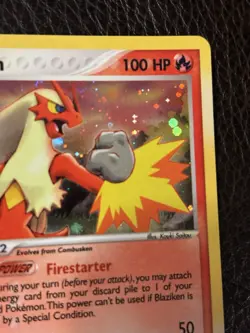 Pokemon TCG Blaziken Holo Rare Card EX Ruby Sapphire 3/109 - Image 3