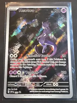 Pokemon Mewtwo SVP EN 052 Holo Card - 2023 Set - Pokemon TCG English - Image 2
