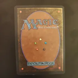 Magic the Gathering MTG card: Serendib Djinn Arabian Nights Anson Maddock signed - Image 2