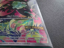 Bulbasaur 133/132 Mega Evolution STAMP Promo Card Sealed - Image 2