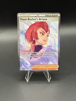 Team Rockets Ariana Holo Card Destined Rivals Series 237/182 - Image 1